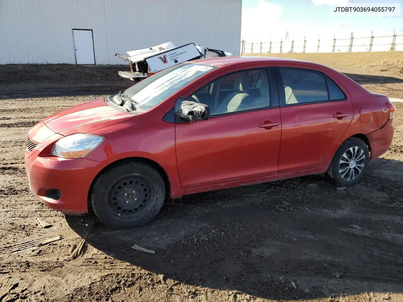 2009 Toyota Yaris VIN: JTDBT903694055797 Lot: 47961795