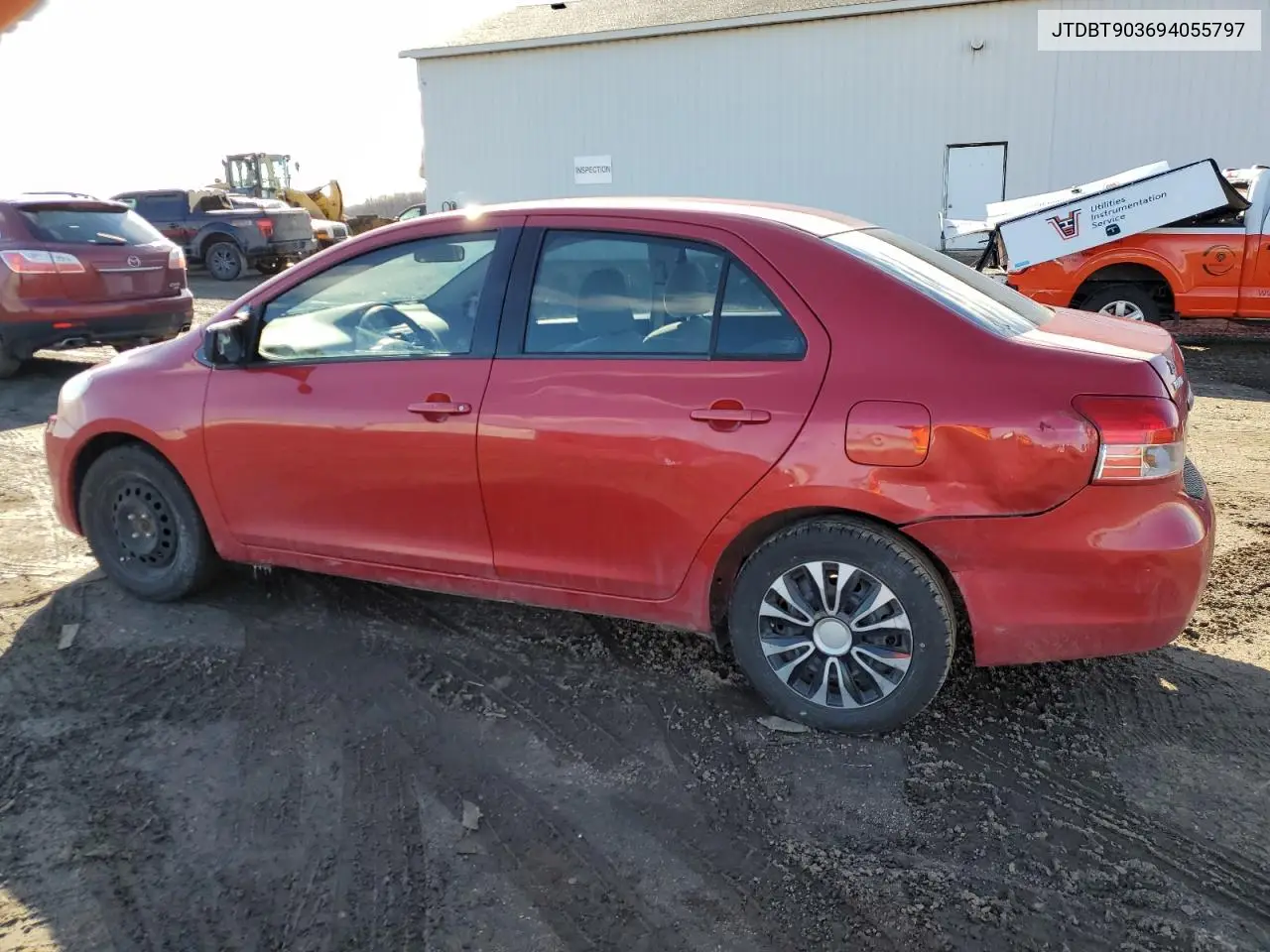 2009 Toyota Yaris VIN: JTDBT903694055797 Lot: 47961795