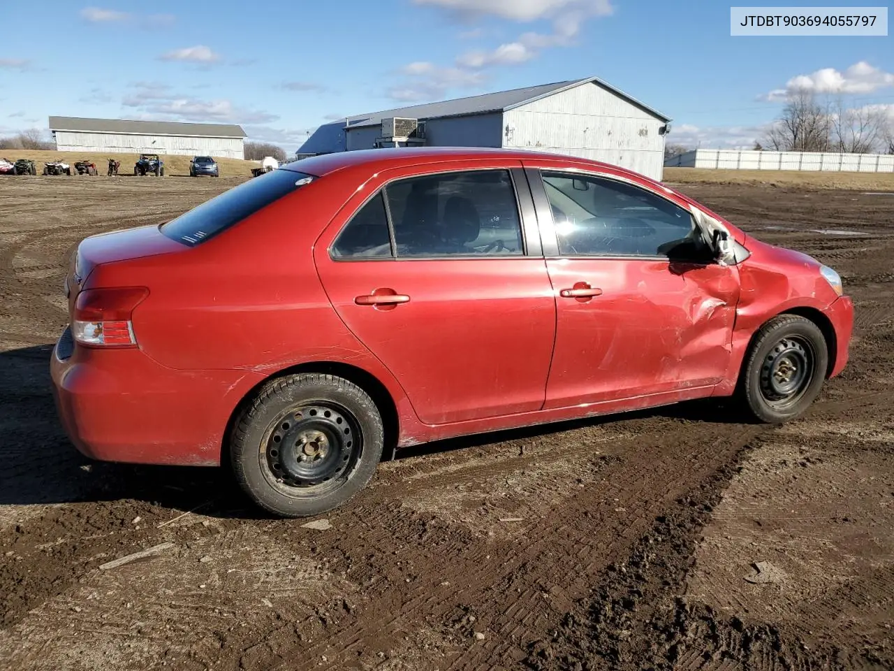 2009 Toyota Yaris VIN: JTDBT903694055797 Lot: 47961795