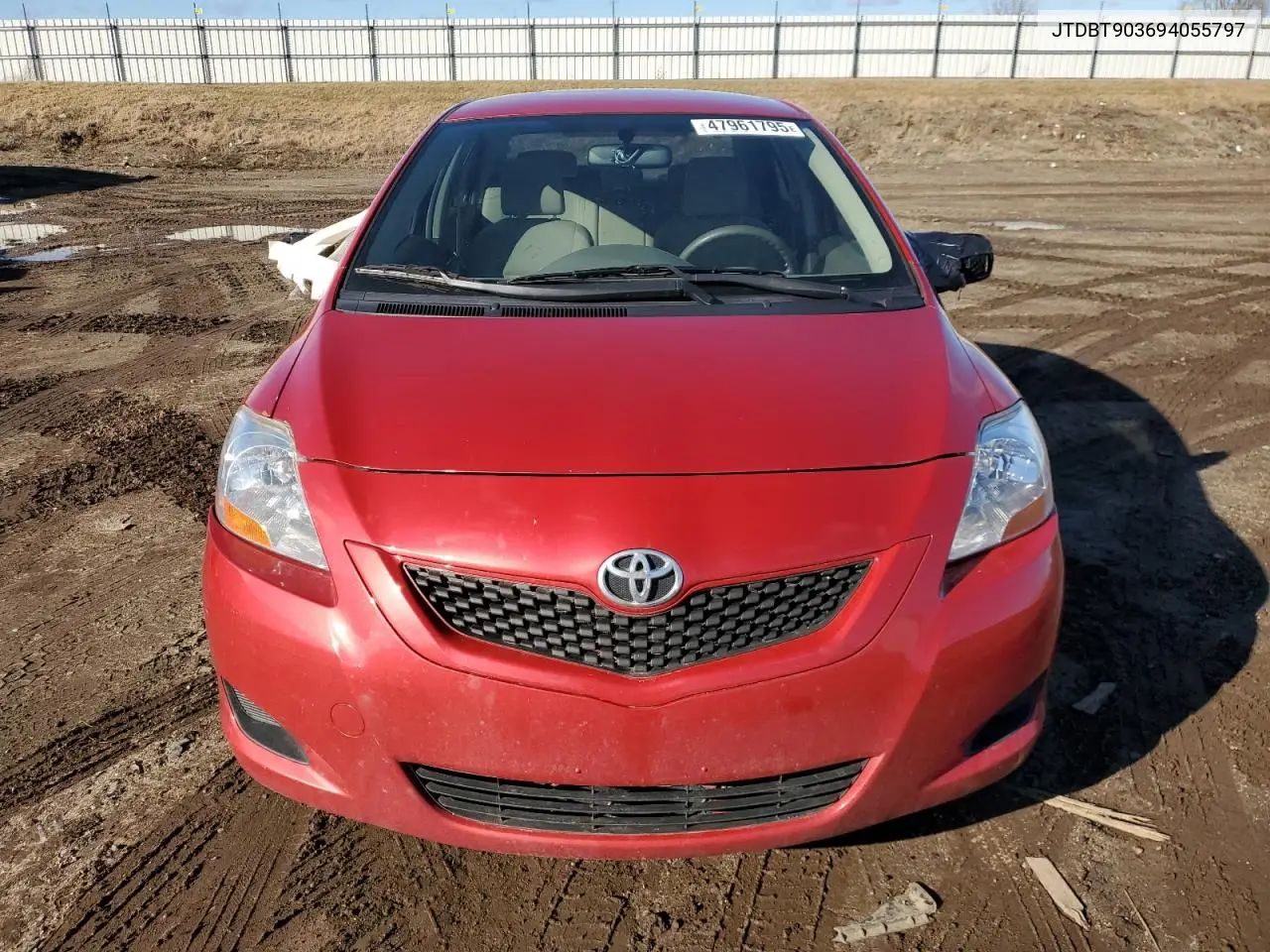 2009 Toyota Yaris VIN: JTDBT903694055797 Lot: 47961795