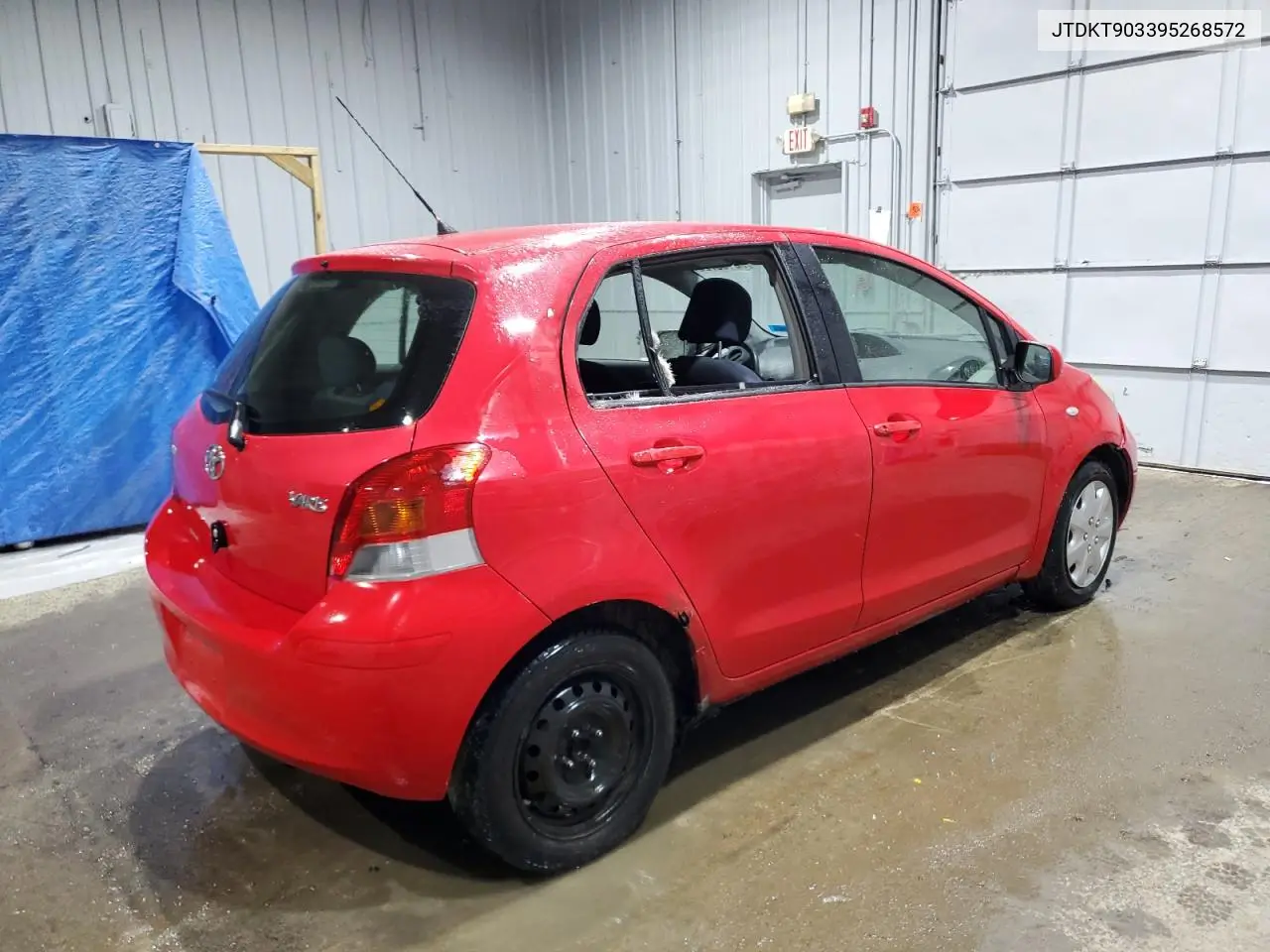 2009 Toyota Yaris VIN: JTDKT903395268572 Lot: 50135725