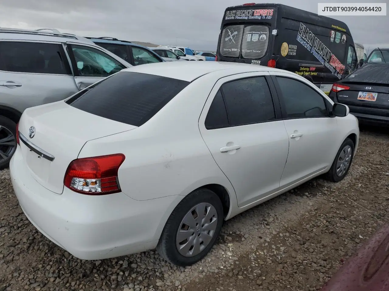 2009 Toyota Yaris VIN: JTDBT903994054420 Lot: 56249195
