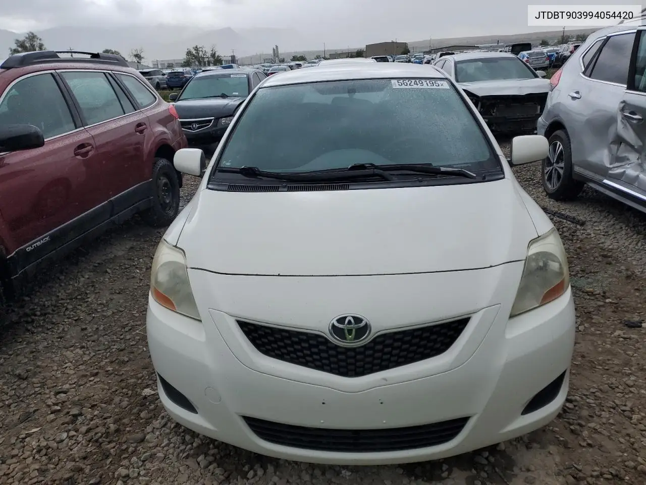 2009 Toyota Yaris VIN: JTDBT903994054420 Lot: 56249195