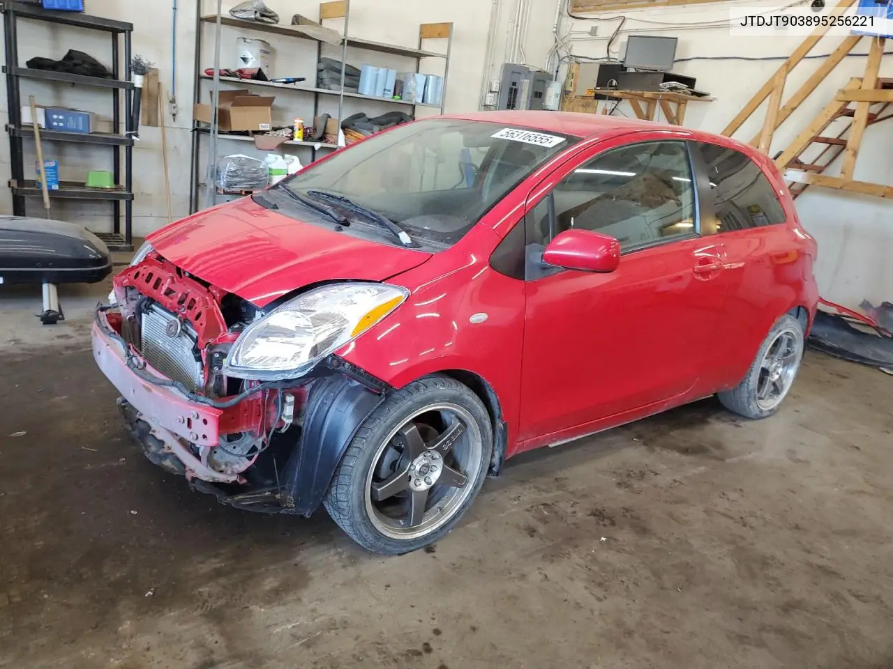 2009 Toyota Yaris VIN: JTDJT903895256221 Lot: 56316555