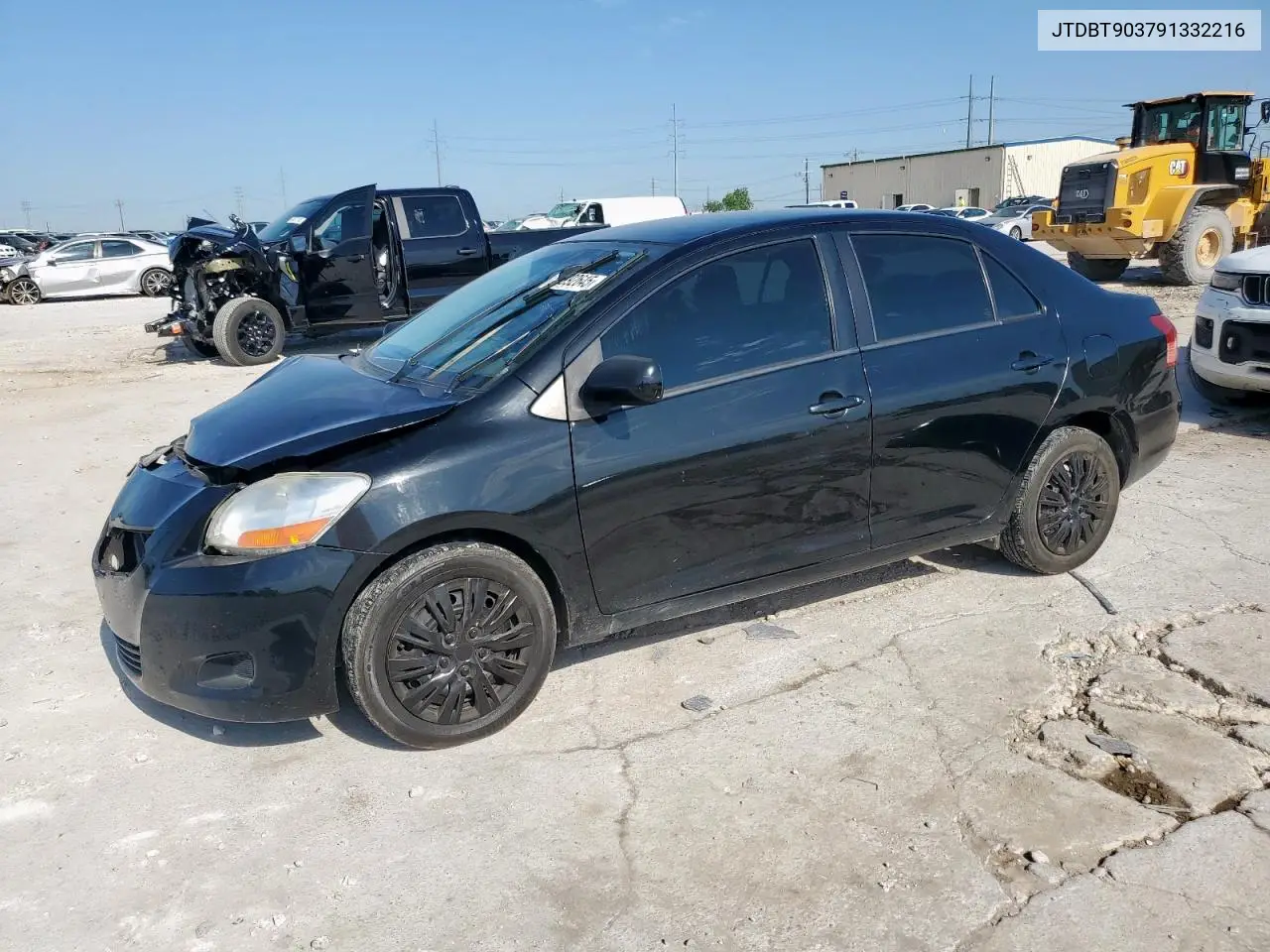 2009 Toyota Yaris VIN: JTDBT903791332216 Lot: 56892645