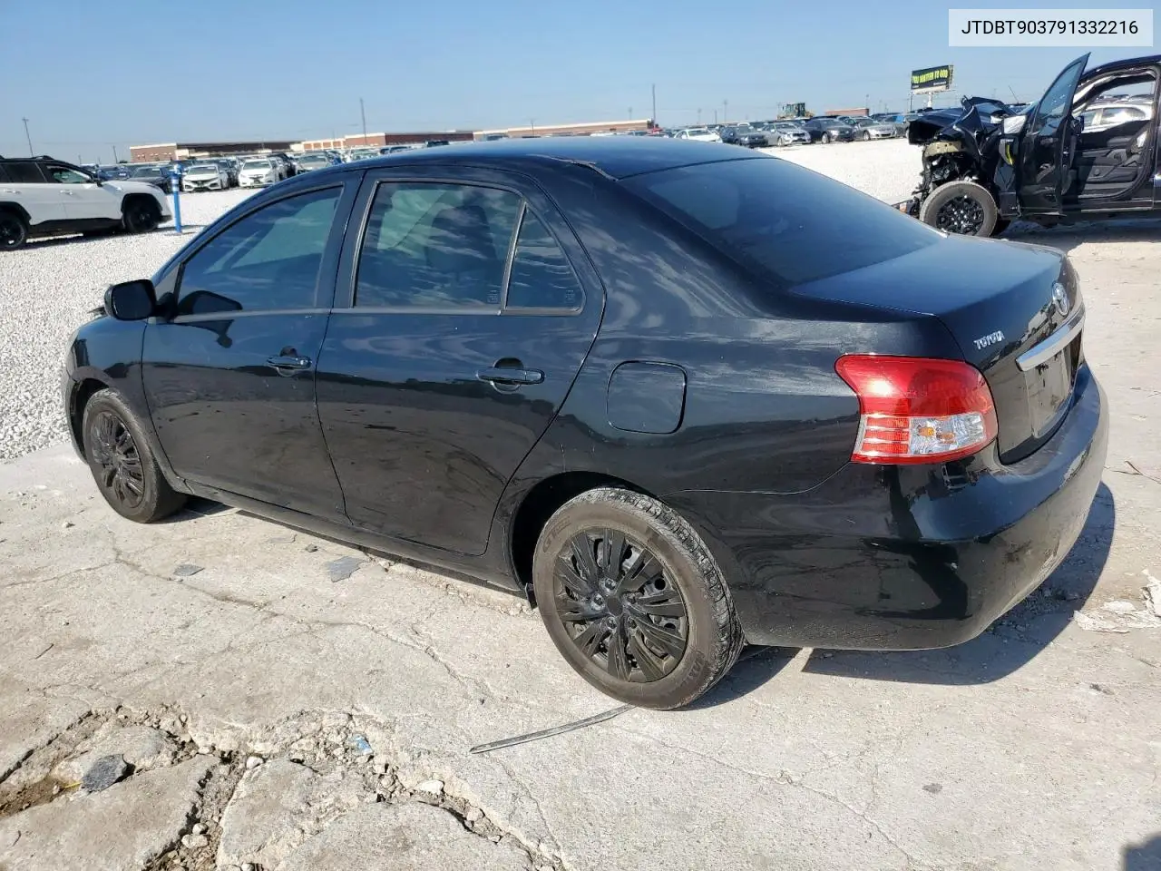 2009 Toyota Yaris VIN: JTDBT903791332216 Lot: 56892645