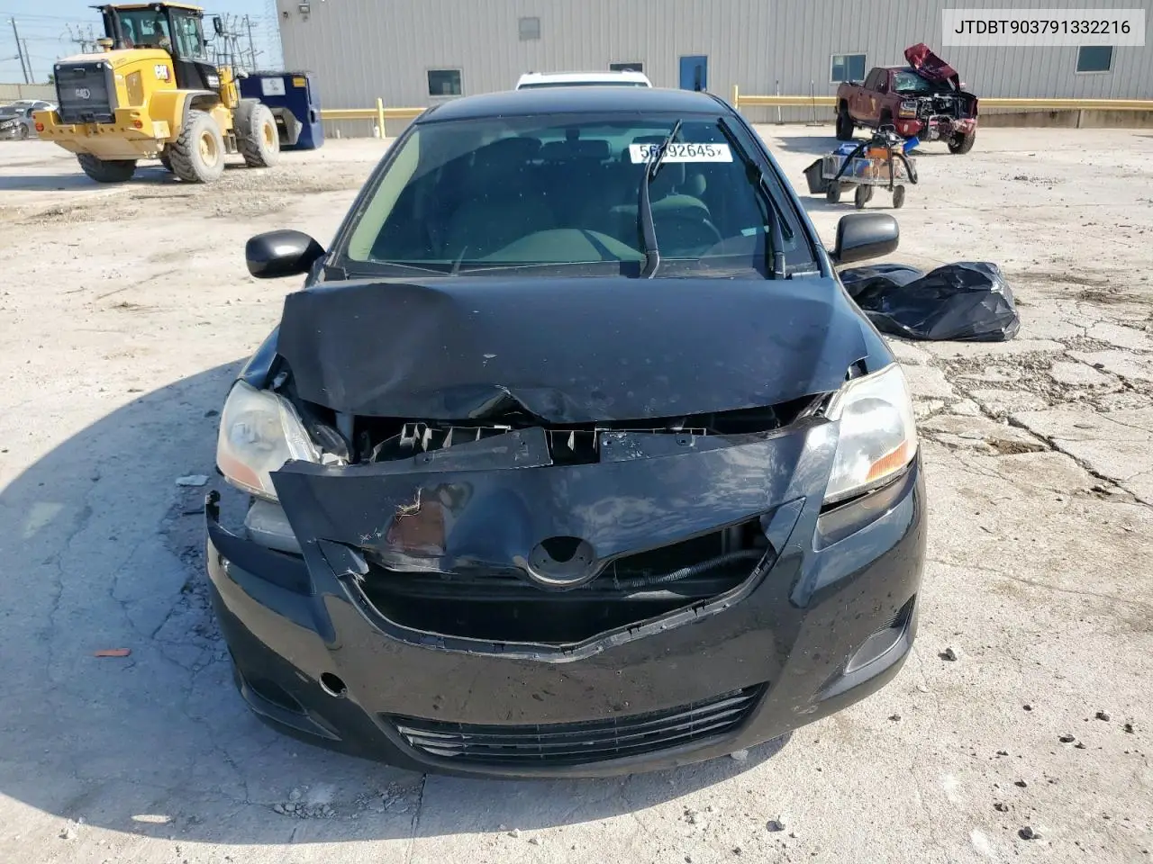 2009 Toyota Yaris VIN: JTDBT903791332216 Lot: 56892645