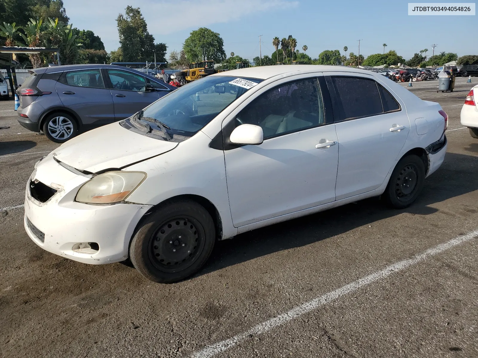 2009 Toyota Yaris VIN: JTDBT903494054826 Lot: 66577924