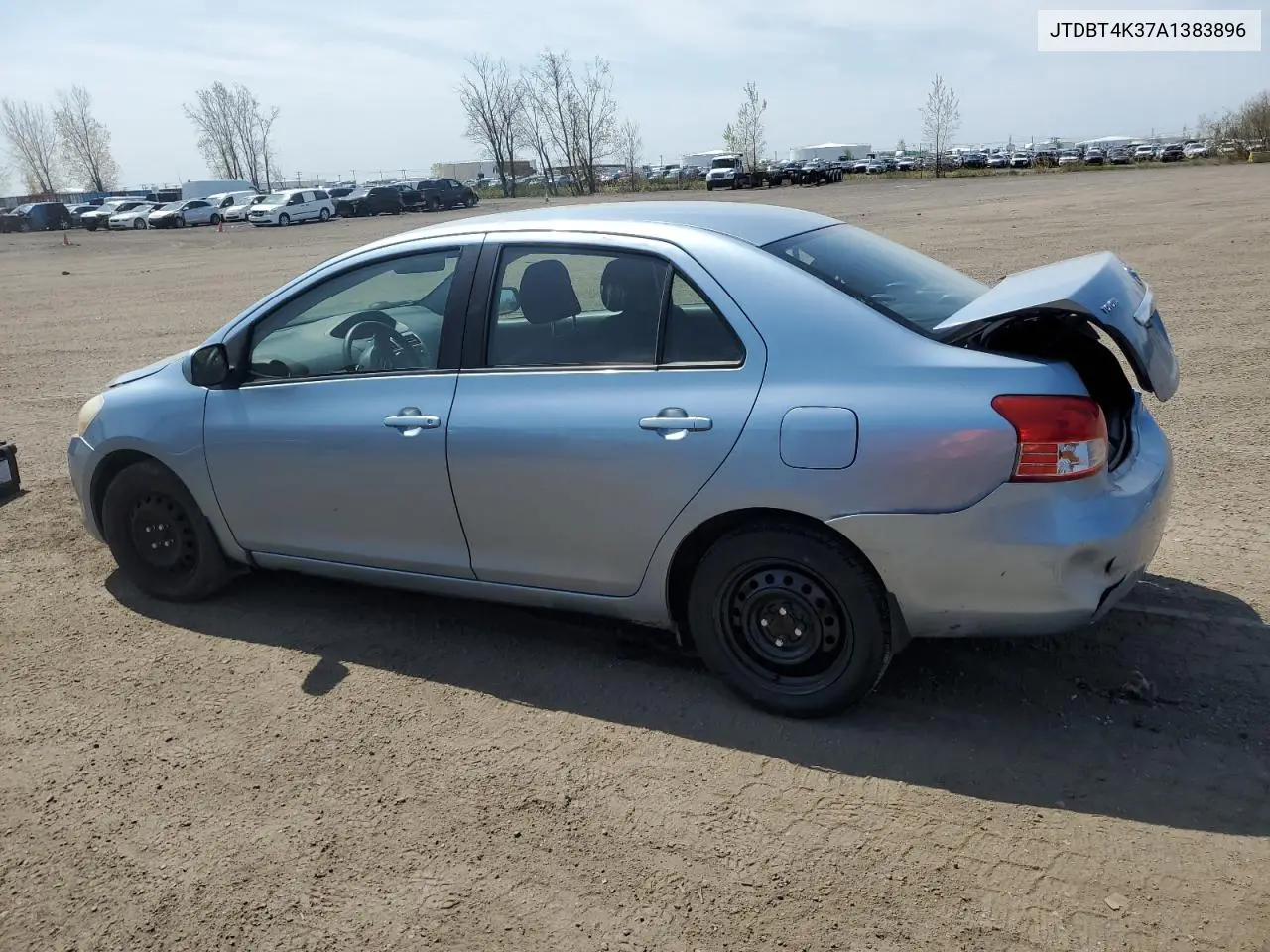 2010 Toyota Yaris VIN: JTDBT4K37A1383896 Lot: 56286965