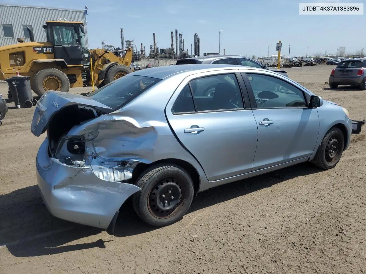 2010 Toyota Yaris VIN: JTDBT4K37A1383896 Lot: 56286965