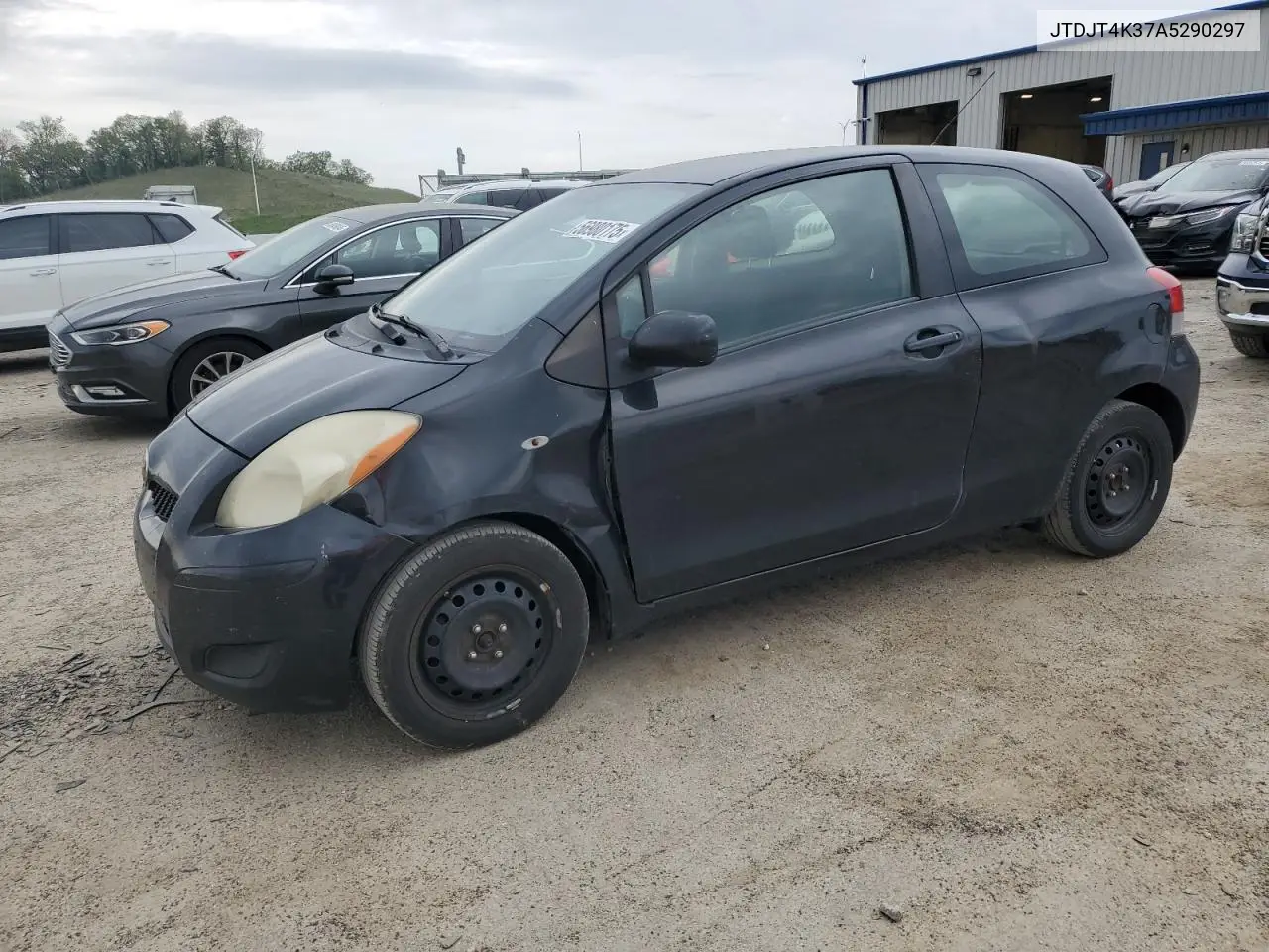 2010 Toyota Yaris VIN: JTDJT4K37A5290297 Lot: 56980175