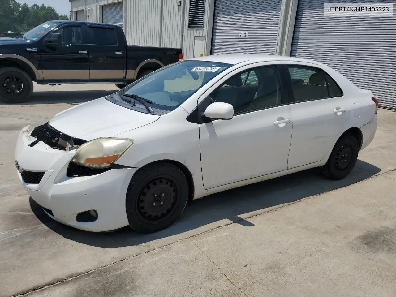 2011 Toyota Yaris VIN: JTDBT4K34B1405323 Lot: 62502635