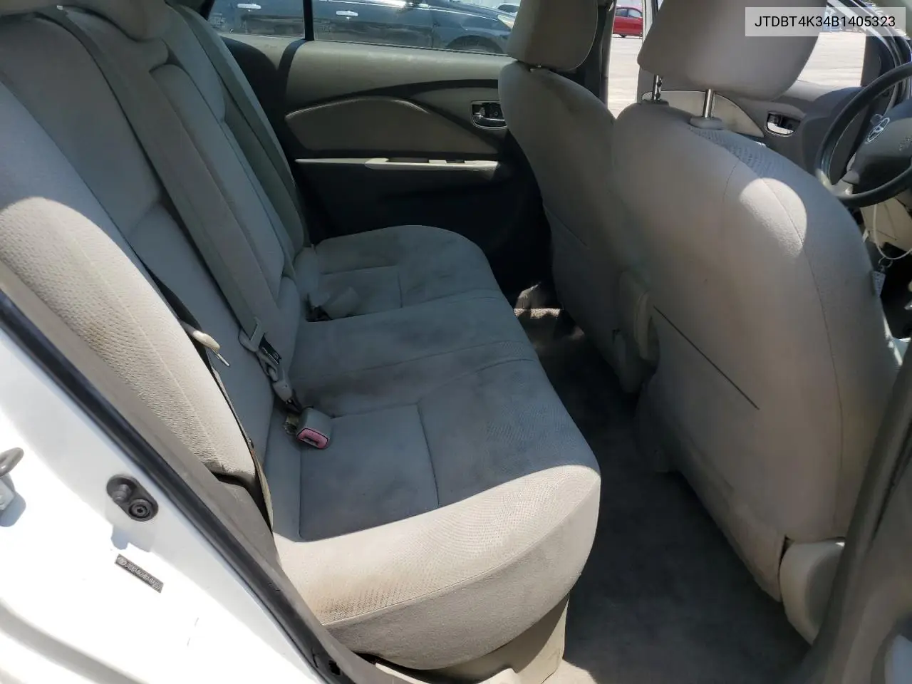 2011 Toyota Yaris VIN: JTDBT4K34B1405323 Lot: 62502635
