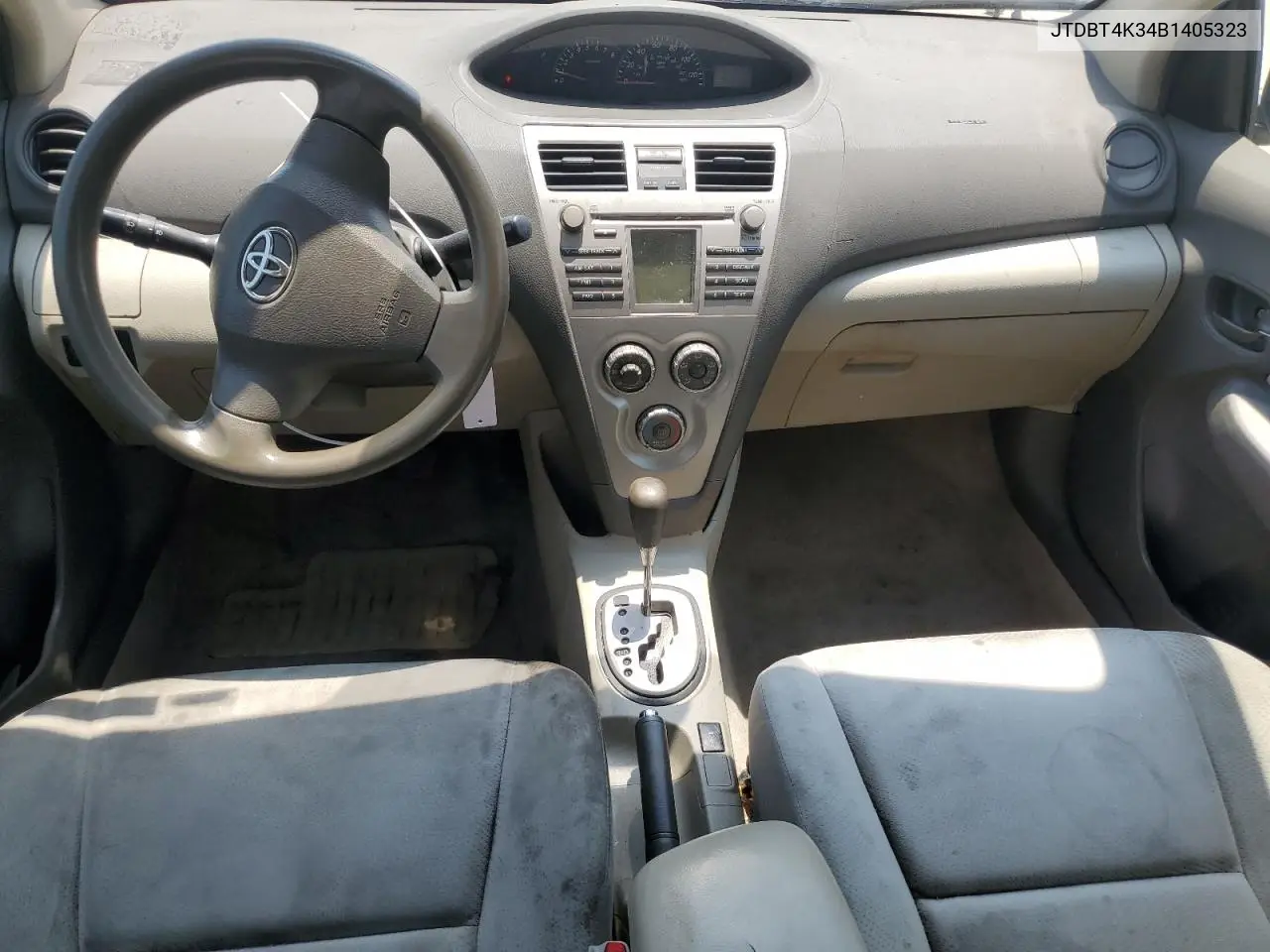 2011 Toyota Yaris VIN: JTDBT4K34B1405323 Lot: 62502635
