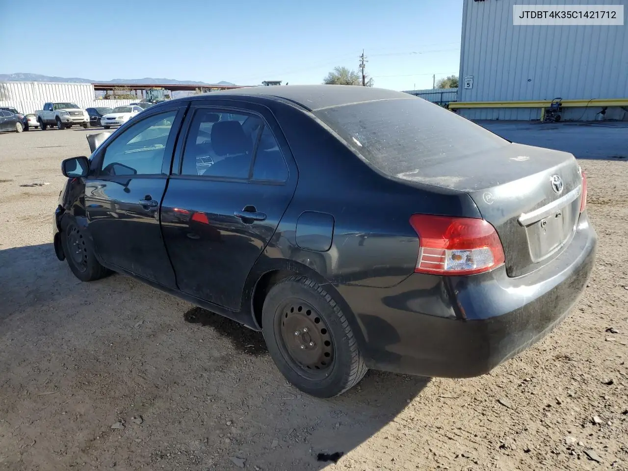 2012 Toyota Yaris VIN: JTDBT4K35C1421712 Lot: 46377465