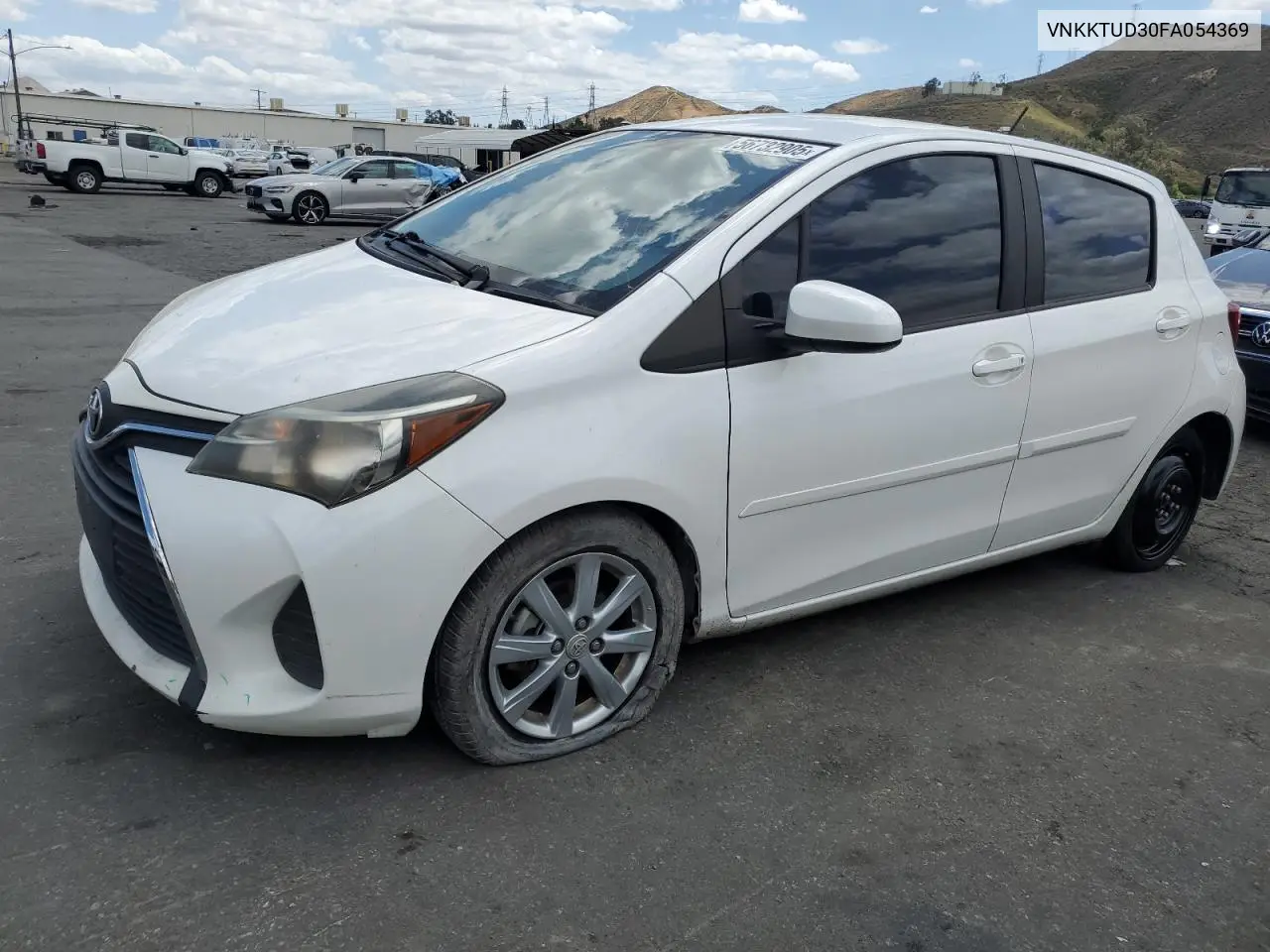 2015 Toyota Yaris VIN: VNKKTUD30FA054369 Lot: 56732905