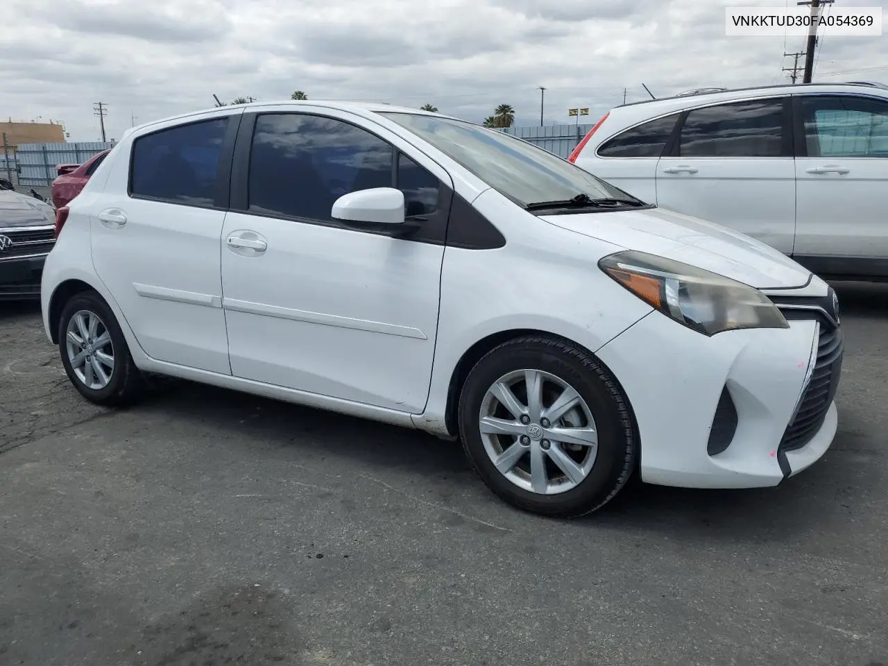 2015 Toyota Yaris VIN: VNKKTUD30FA054369 Lot: 56732905