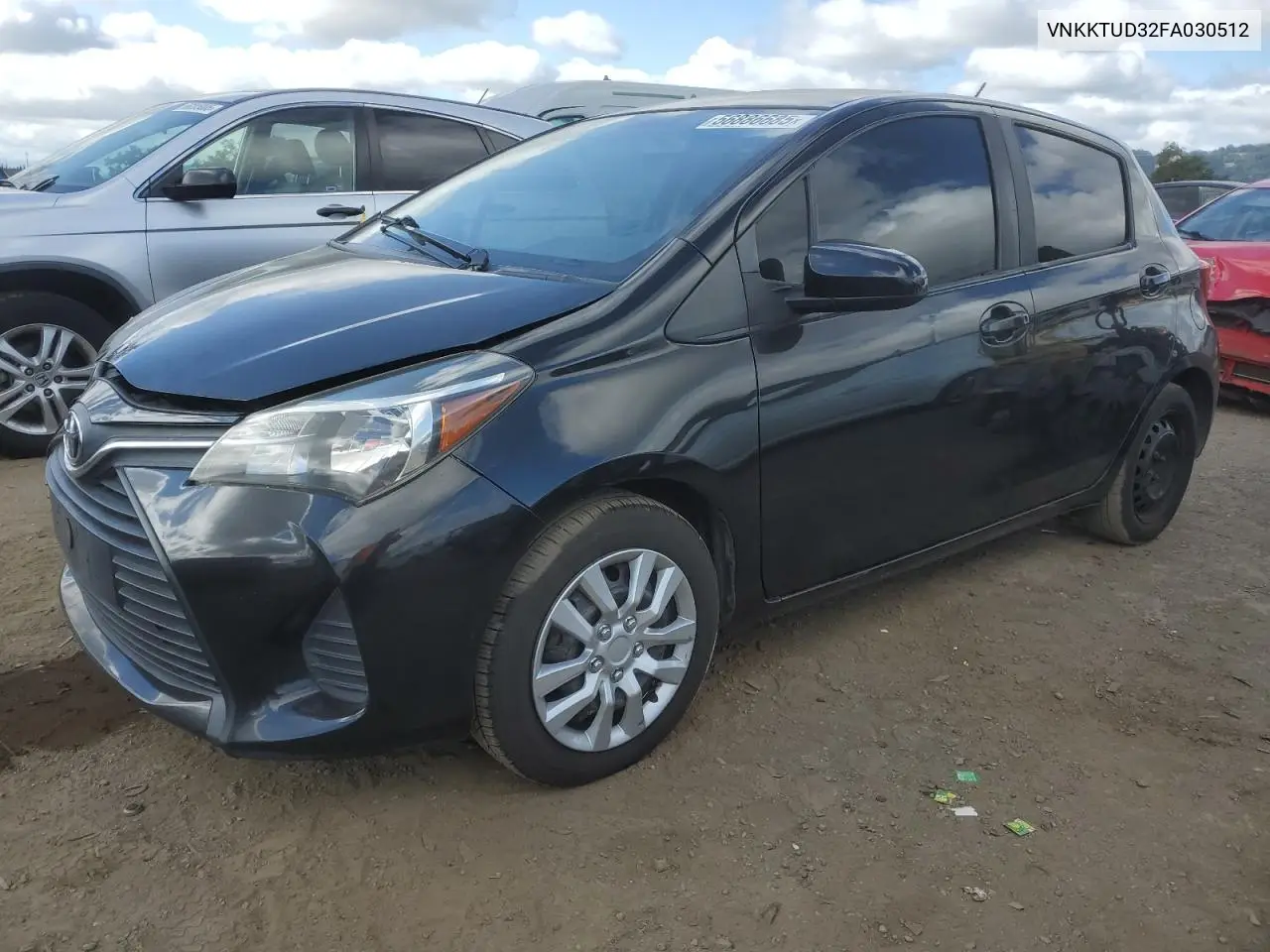 2015 Toyota Yaris VIN: VNKKTUD32FA030512 Lot: 56886685