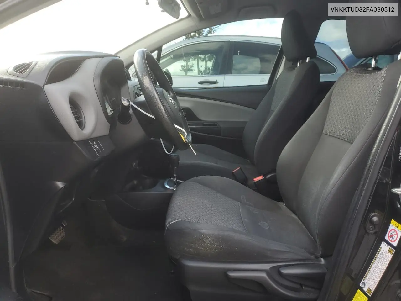 2015 Toyota Yaris VIN: VNKKTUD32FA030512 Lot: 56886685