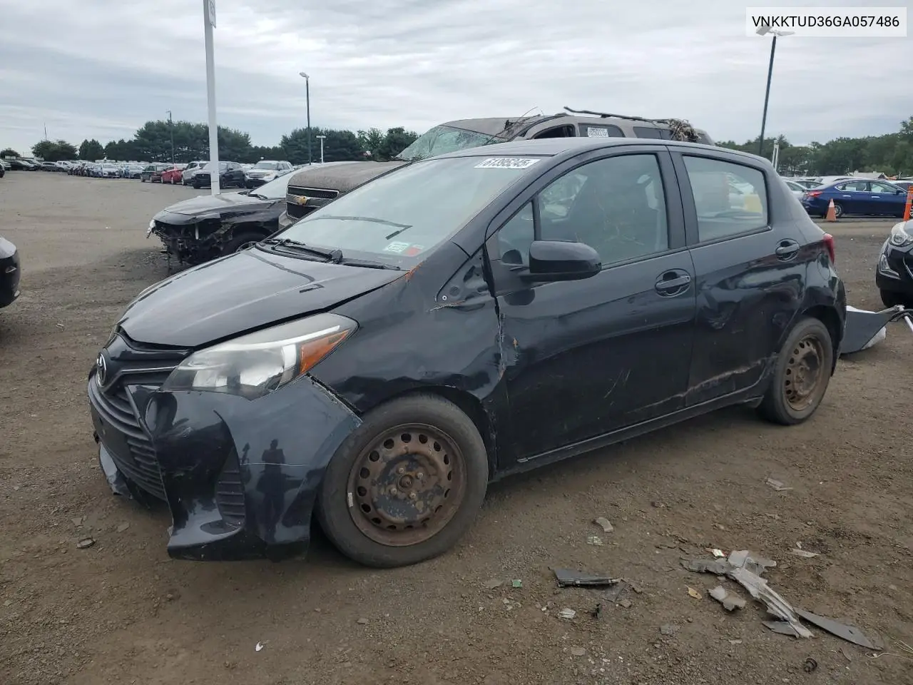 2016 Toyota Yaris L VIN: VNKKTUD36GA057486 Lot: 61395245