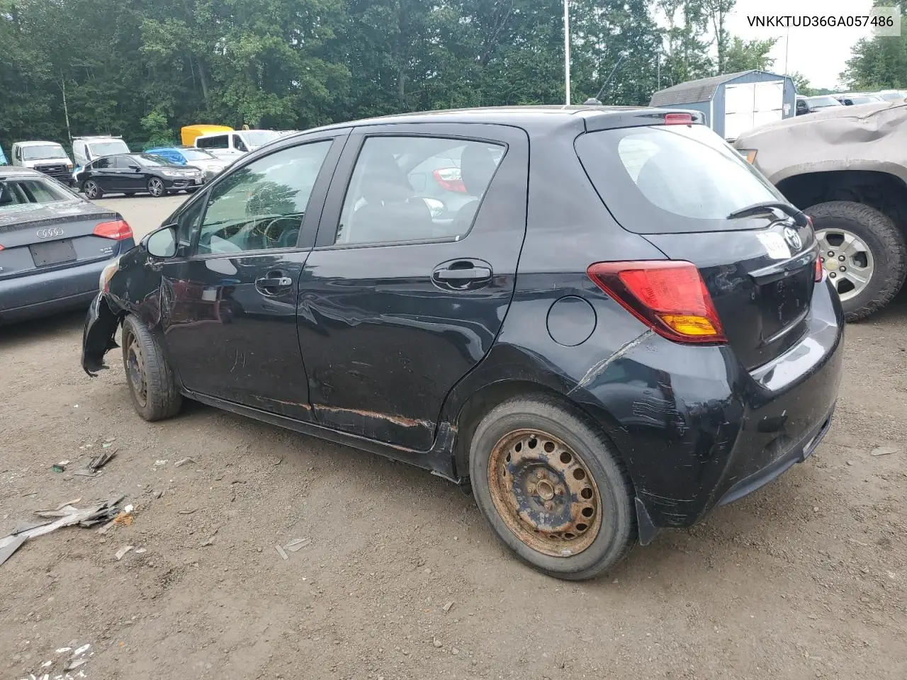 2016 Toyota Yaris L VIN: VNKKTUD36GA057486 Lot: 61395245