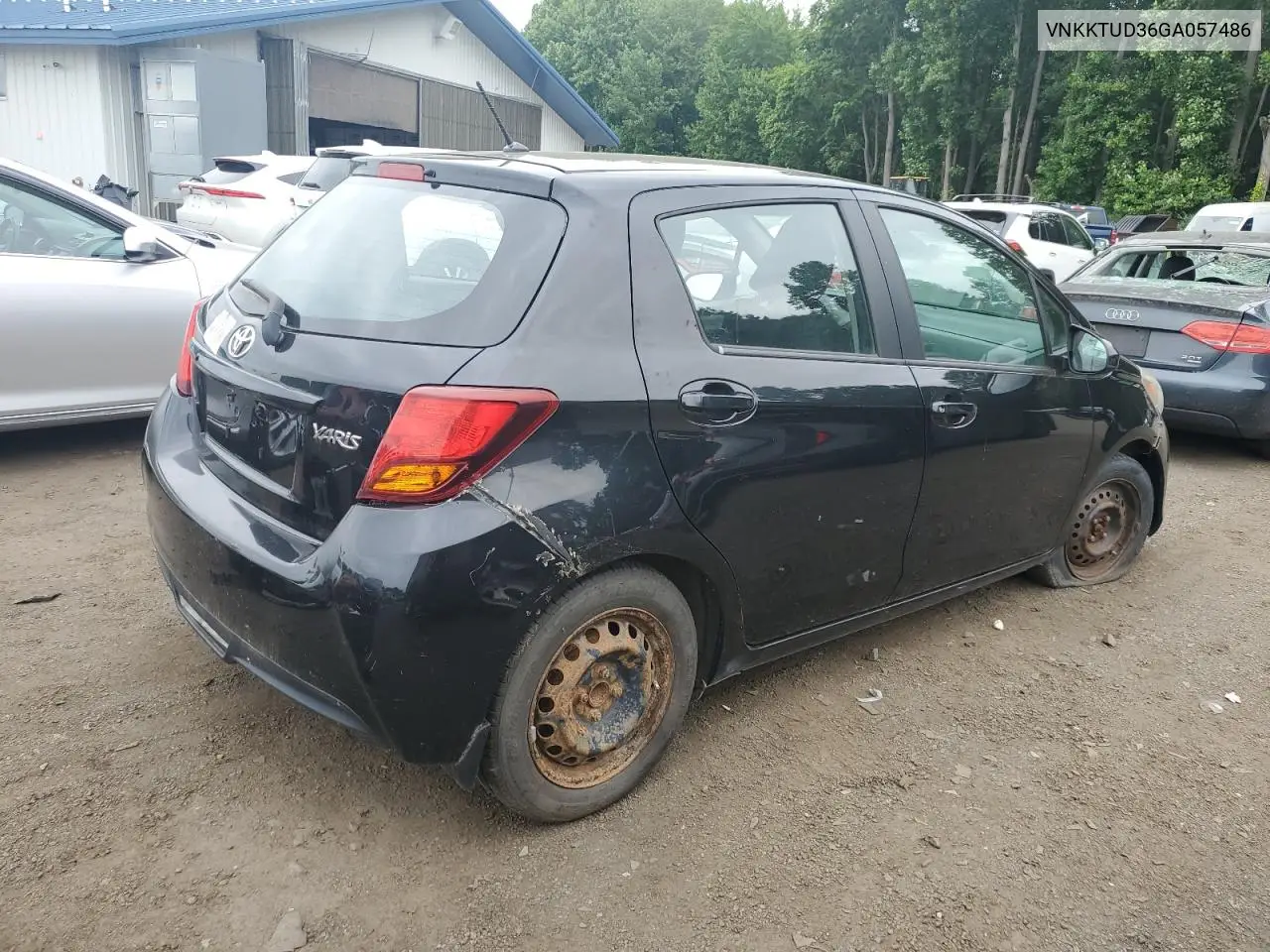 2016 Toyota Yaris L VIN: VNKKTUD36GA057486 Lot: 61395245
