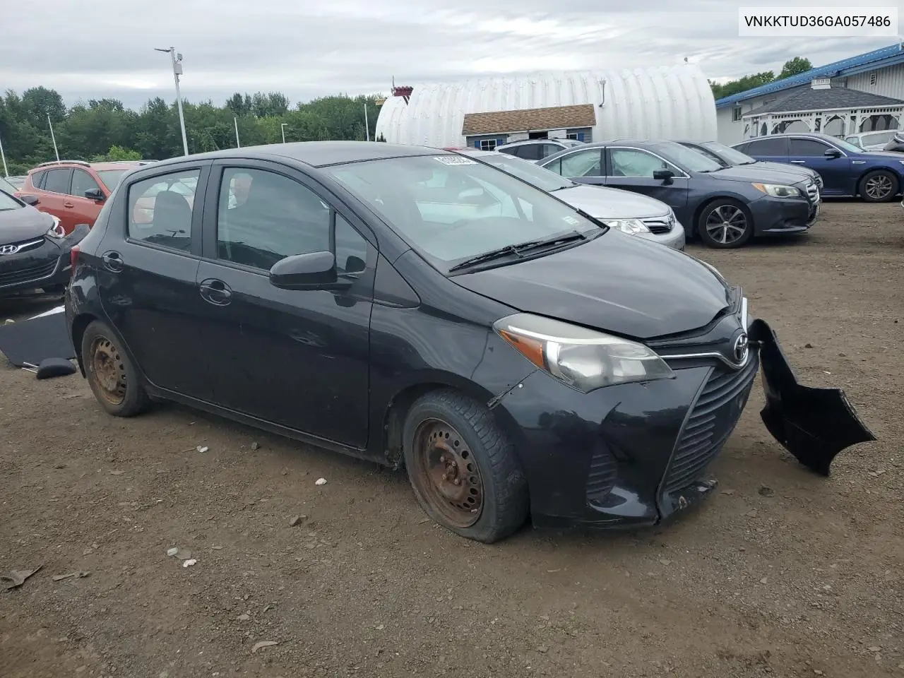 2016 Toyota Yaris L VIN: VNKKTUD36GA057486 Lot: 61395245