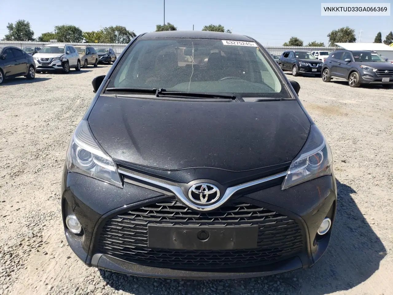 2016 Toyota Yaris L VIN: VNKKTUD33GA066369 Lot: 63275245