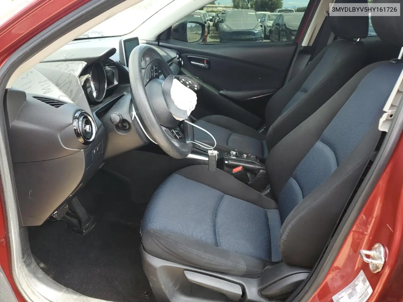 2017 Toyota Yaris Ia VIN: 3MYDLBYV5HY161726 Lot: 56980805