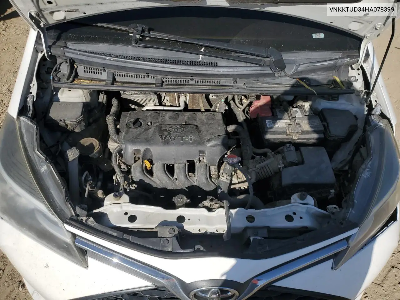 2017 Toyota Yaris L VIN: VNKKTUD34HA078399 Lot: 58943825