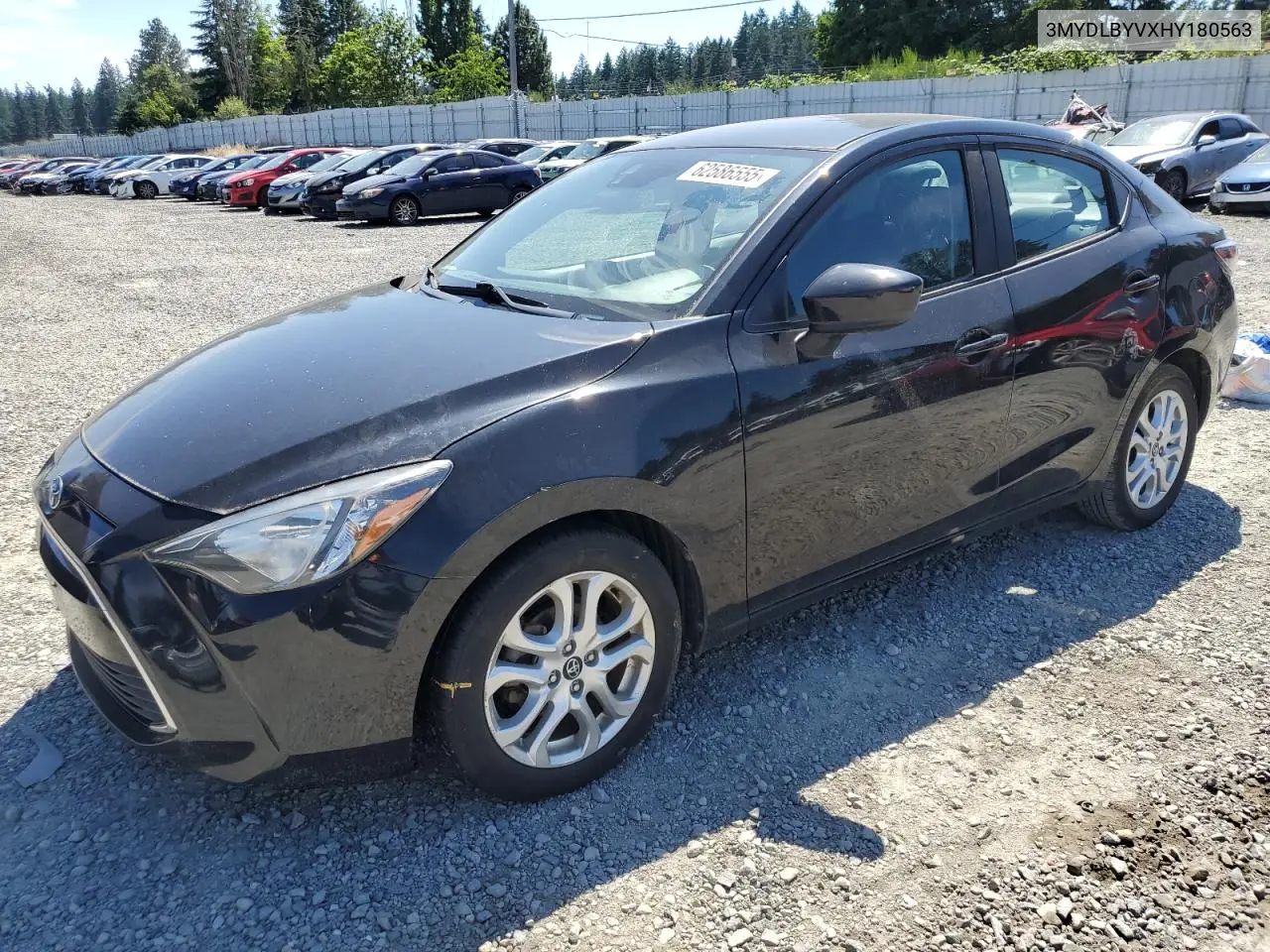 2017 Toyota Yaris Ia VIN: 3MYDLBYVXHY180563 Lot: 62586555