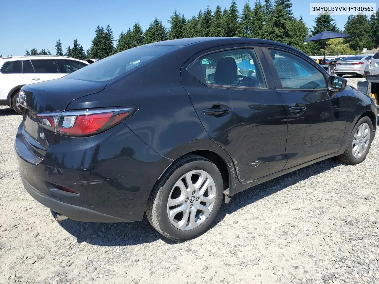 2017 Toyota Yaris Ia VIN: 3MYDLBYVXHY180563 Lot: 62586555