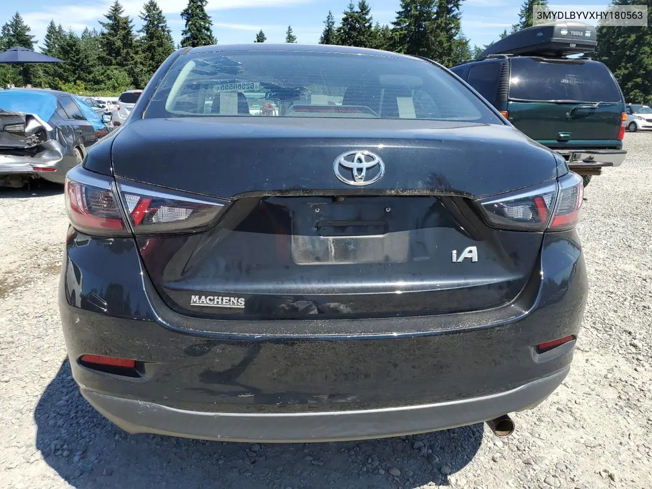 2017 Toyota Yaris Ia VIN: 3MYDLBYVXHY180563 Lot: 62586555