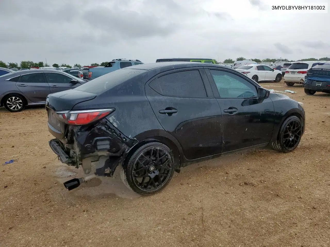 2017 Toyota Yaris Ia VIN: 3MYDLBYV8HY181002 Lot: 62746515