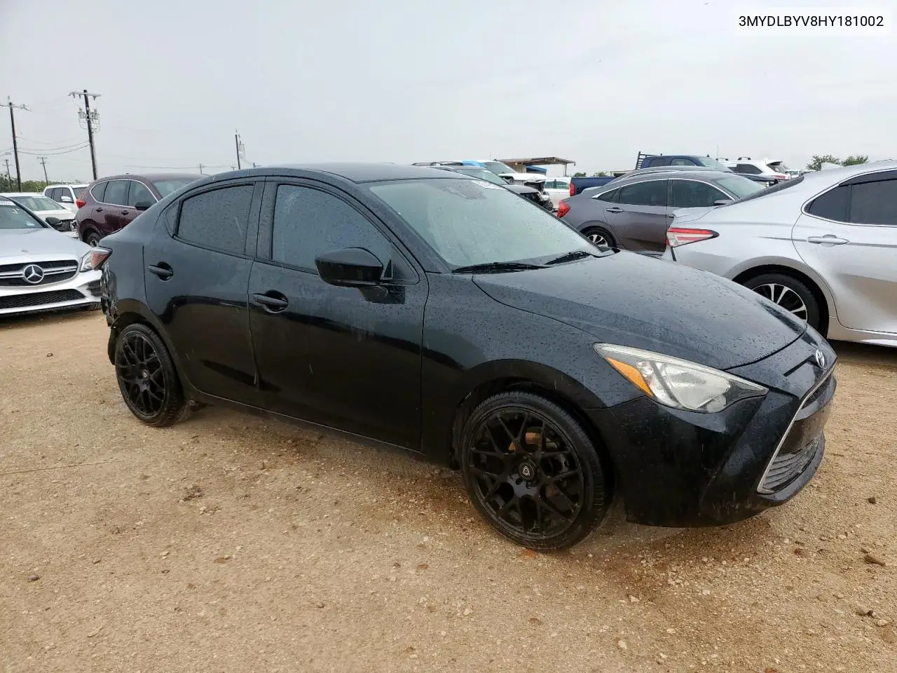 2017 Toyota Yaris Ia VIN: 3MYDLBYV8HY181002 Lot: 62746515
