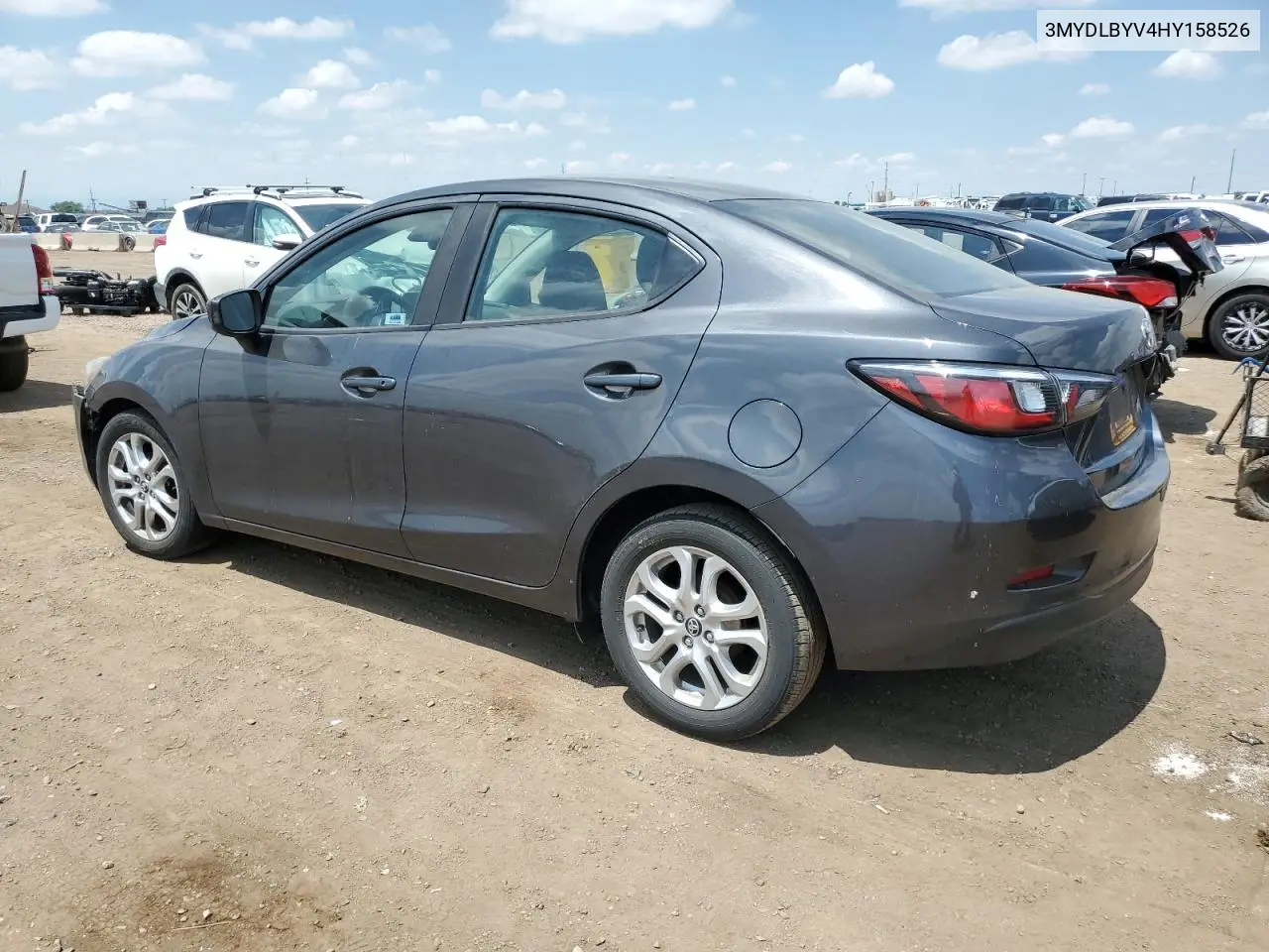 2017 Toyota Yaris Ia VIN: 3MYDLBYV4HY158526 Lot: 63159255