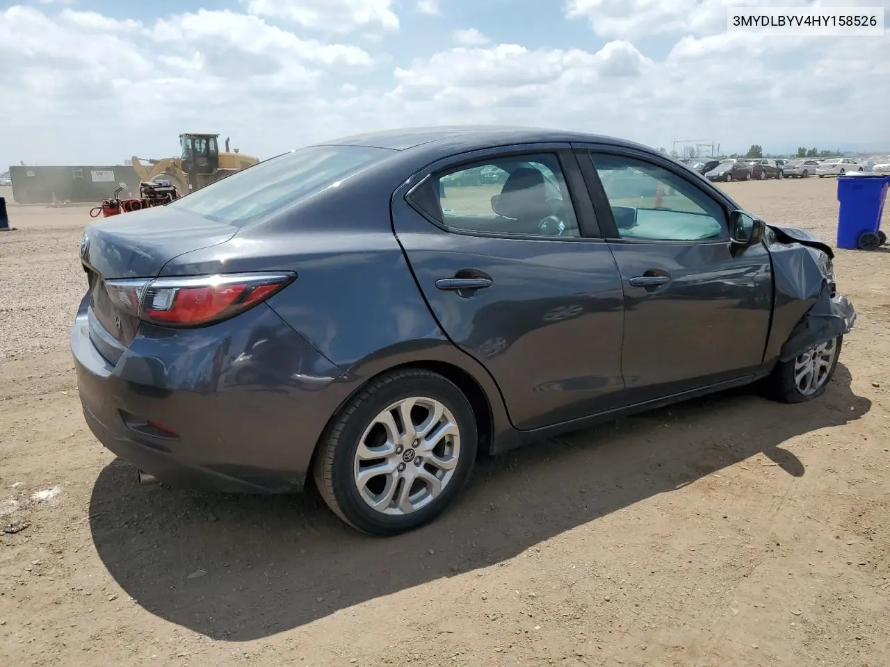 2017 Toyota Yaris Ia VIN: 3MYDLBYV4HY158526 Lot: 63159255