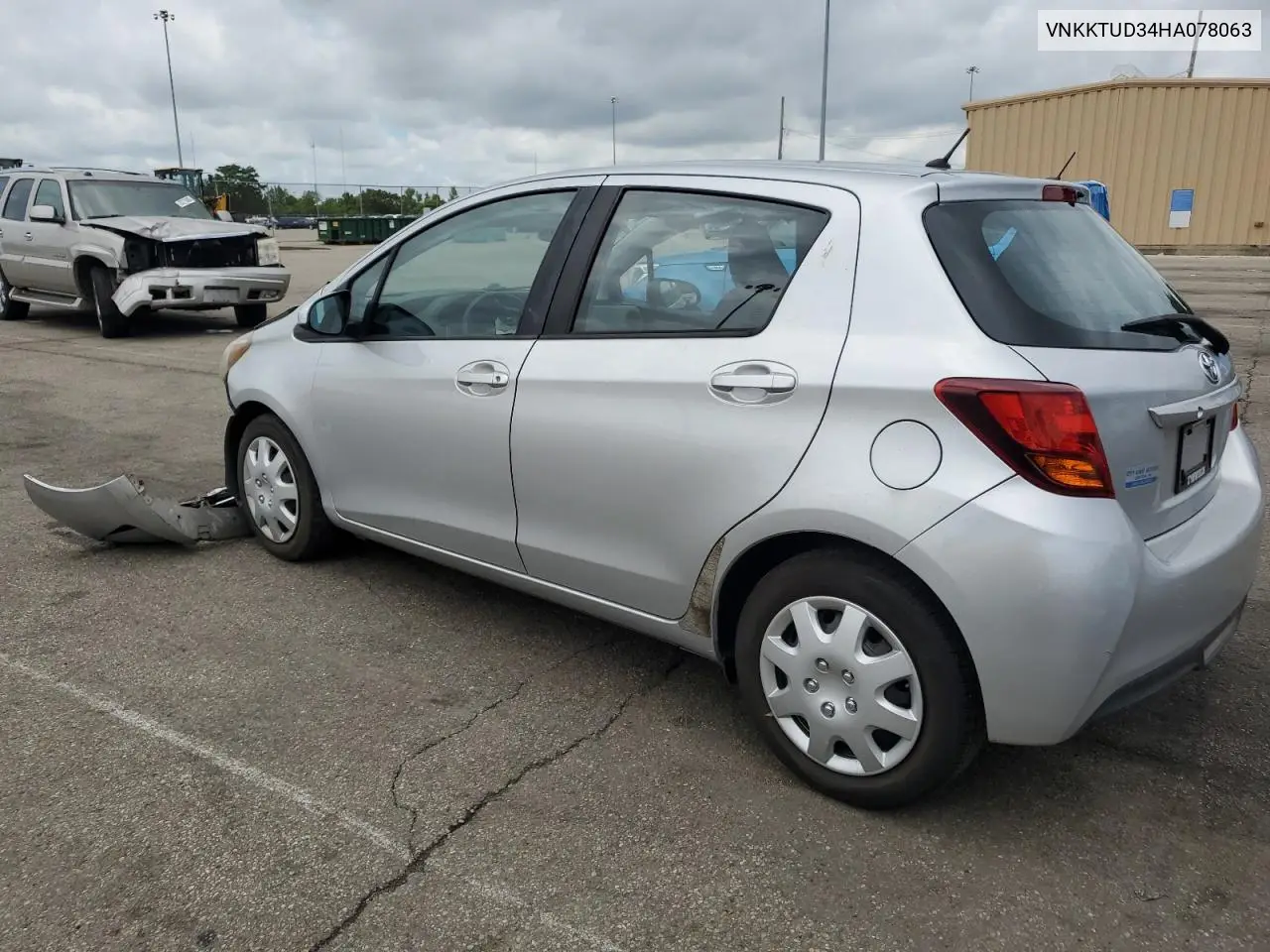 2017 Toyota Yaris L VIN: VNKKTUD34HA078063 Lot: 63271605