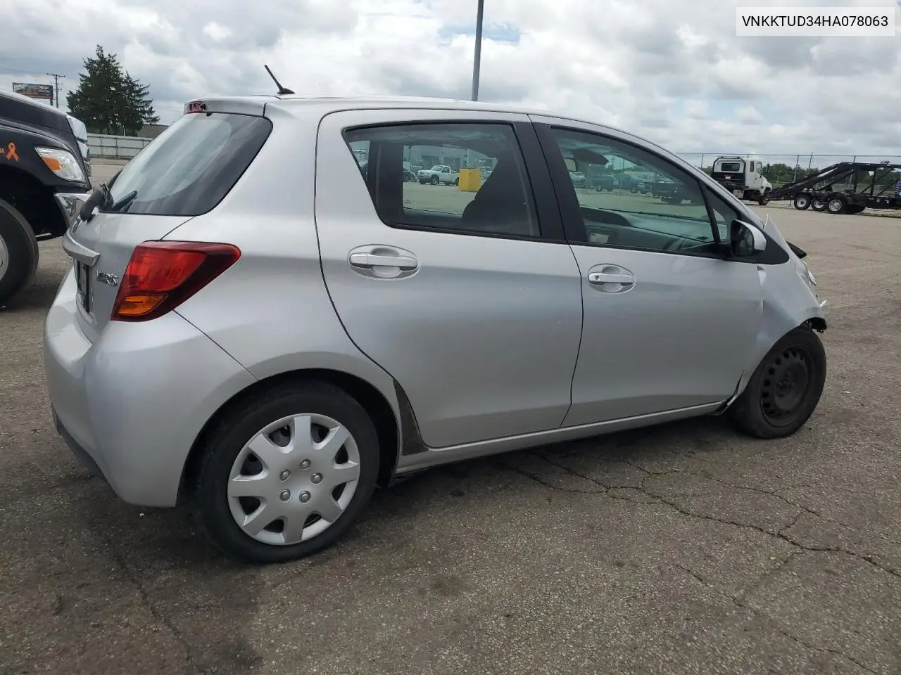 2017 Toyota Yaris L VIN: VNKKTUD34HA078063 Lot: 63271605