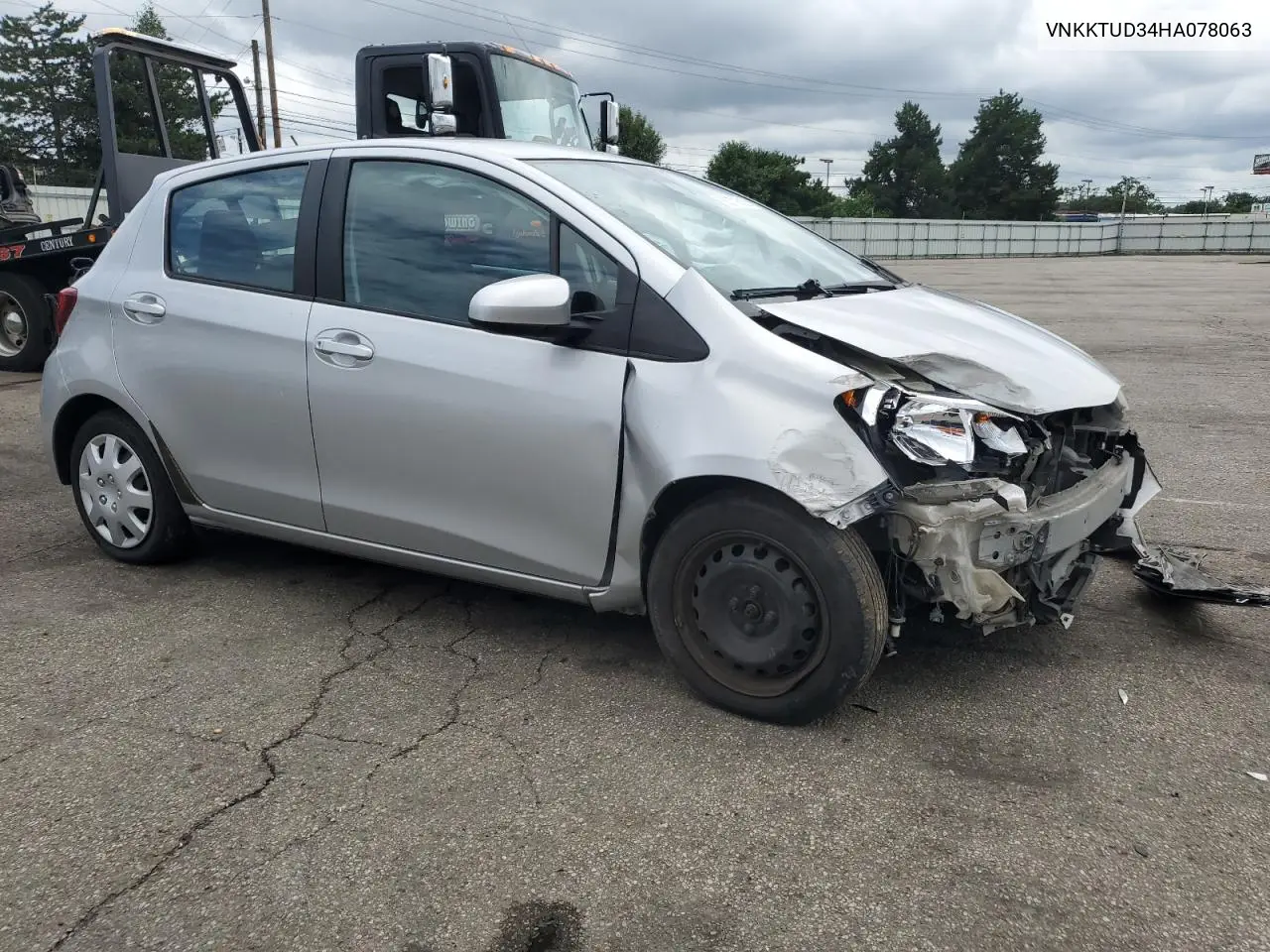 2017 Toyota Yaris L VIN: VNKKTUD34HA078063 Lot: 63271605
