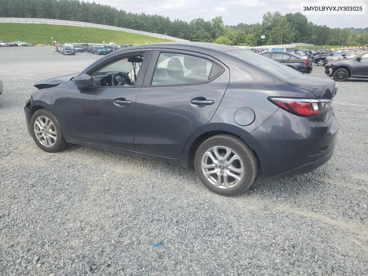 2018 Toyota Yaris Ia VIN: 3MYDLBYVXJY303025 Lot: 62762135