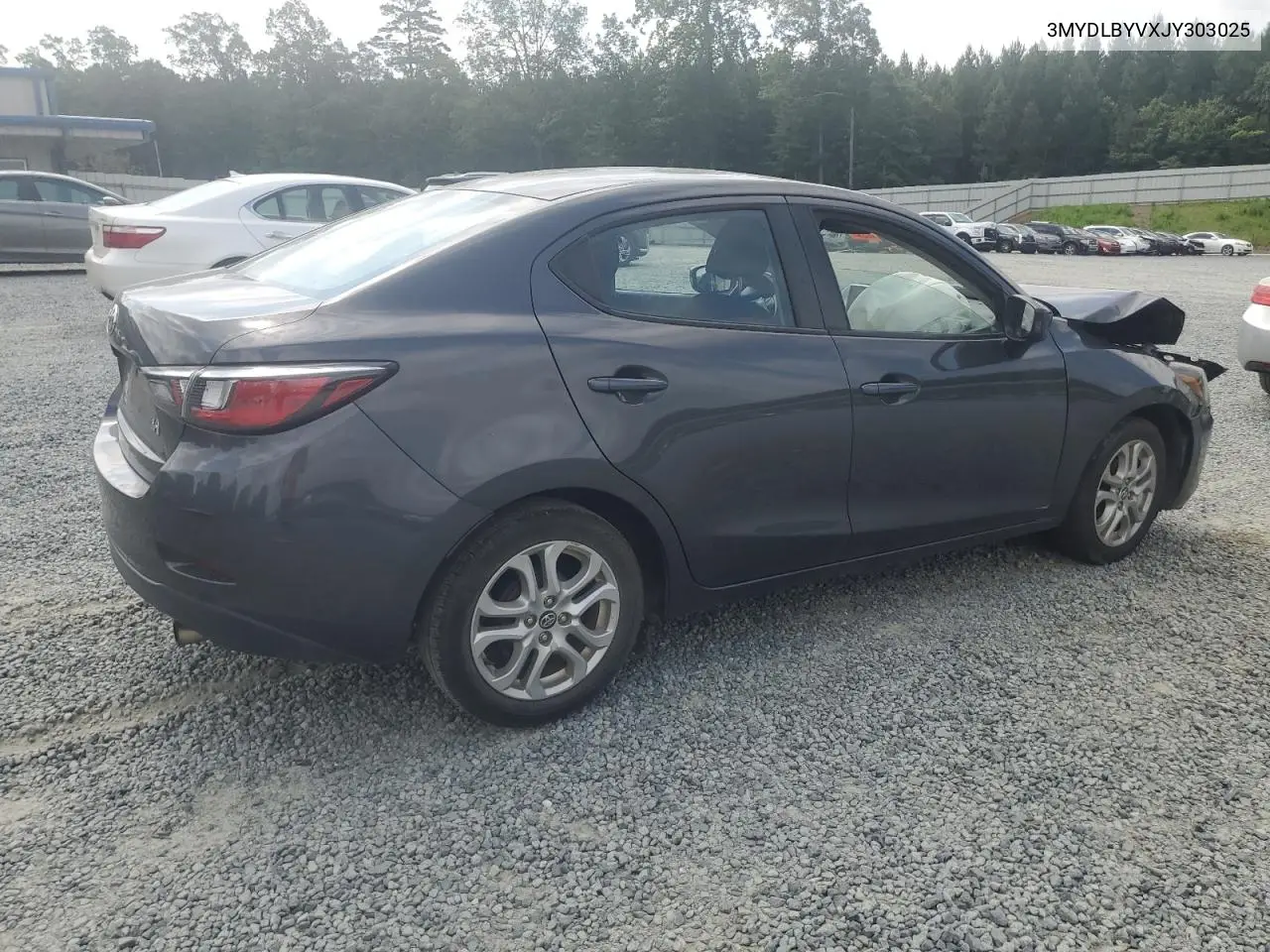 2018 Toyota Yaris Ia VIN: 3MYDLBYVXJY303025 Lot: 62762135