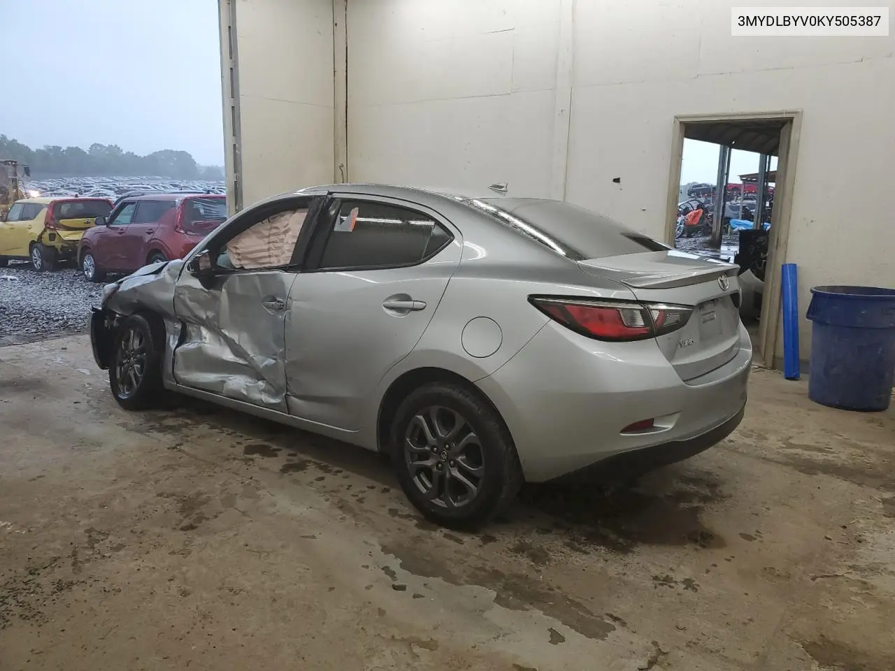 2019 Toyota Yaris L VIN: 3MYDLBYV0KY505387 Lot: 56335365