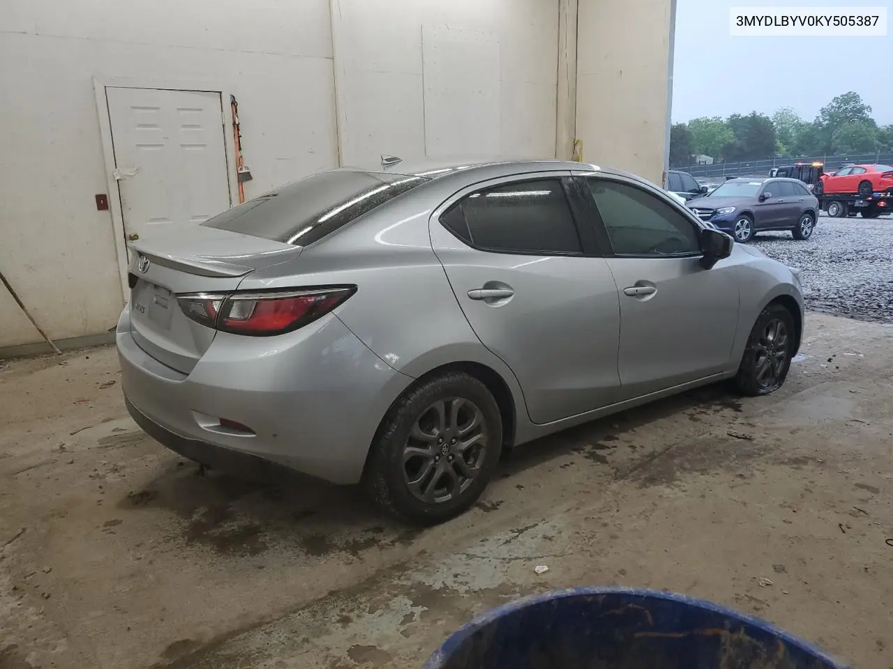 2019 Toyota Yaris L VIN: 3MYDLBYV0KY505387 Lot: 56335365