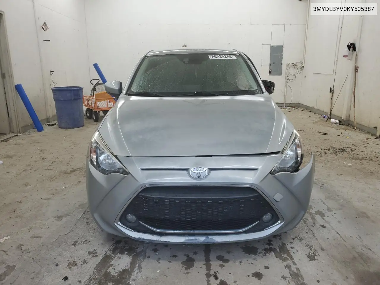 2019 Toyota Yaris L VIN: 3MYDLBYV0KY505387 Lot: 56335365