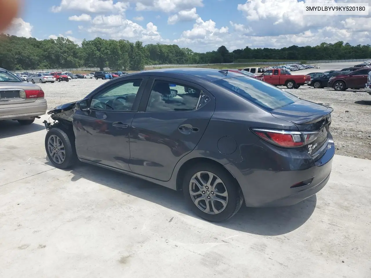 2019 Toyota Yaris L VIN: 3MYDLBYV9KY520180 Lot: 56649425