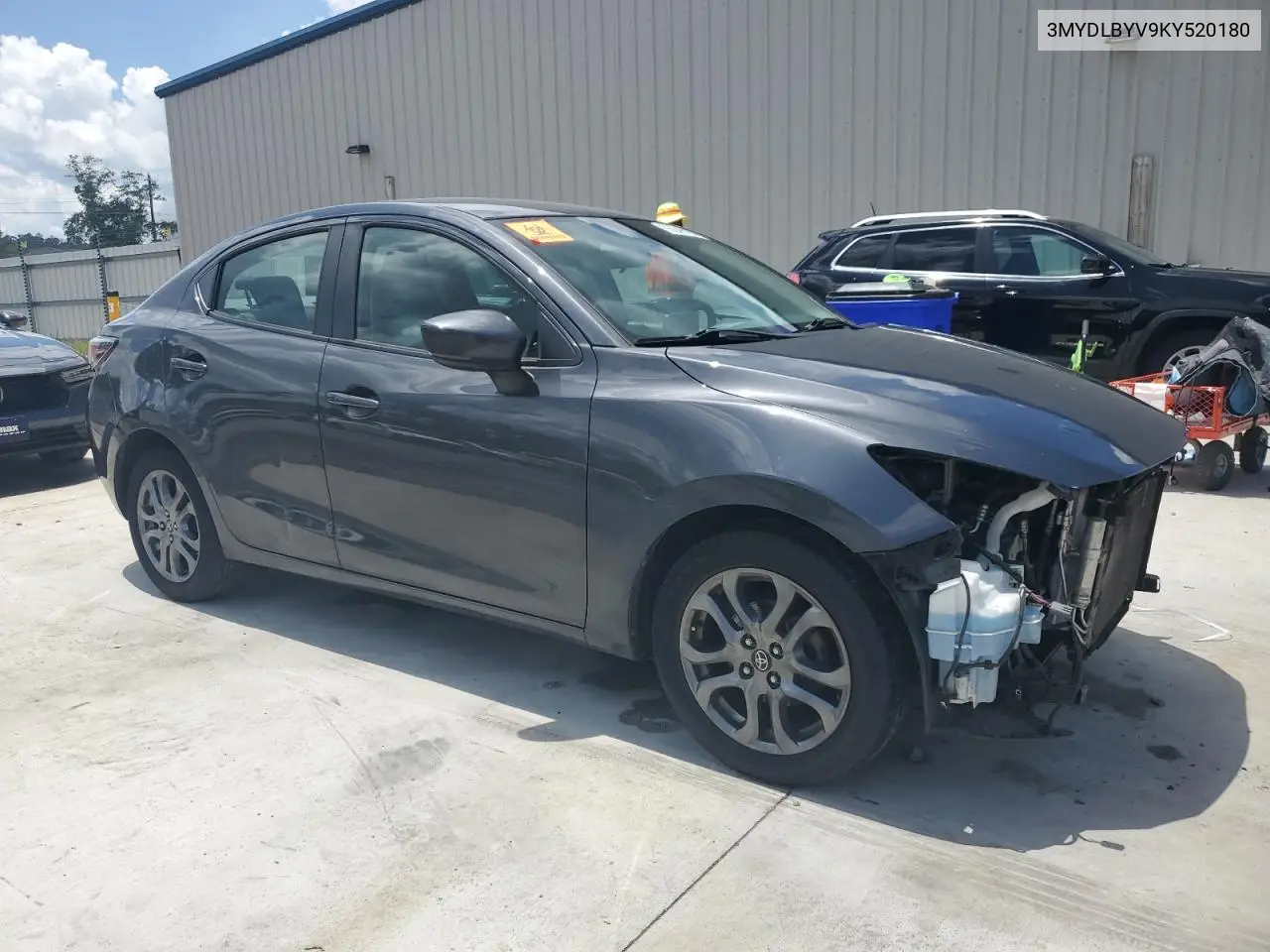 2019 Toyota Yaris L VIN: 3MYDLBYV9KY520180 Lot: 56649425