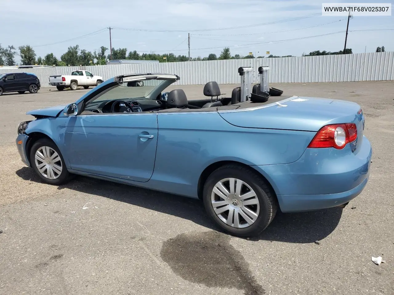 2008 Volkswagen Eos Turbo VIN: WVWBA71F68V025307 Lot: 60262445