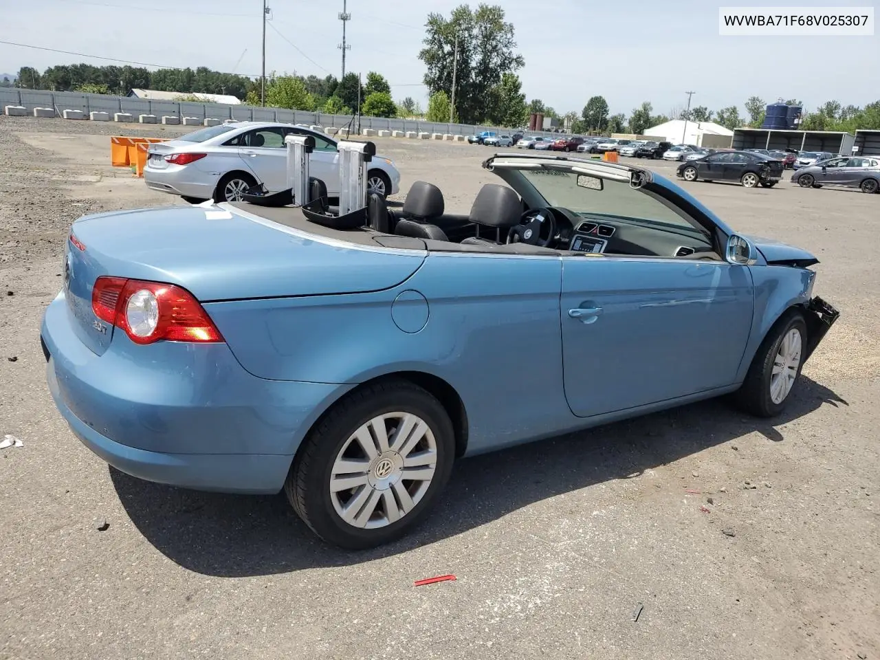 2008 Volkswagen Eos Turbo VIN: WVWBA71F68V025307 Lot: 60262445