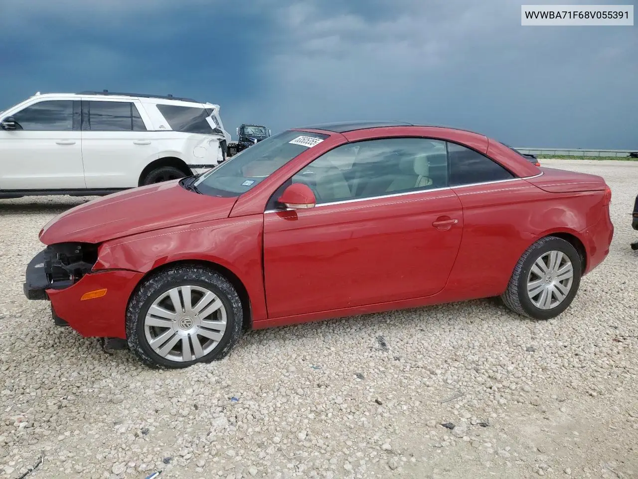 2008 Volkswagen Eos Turbo VIN: WVWBA71F68V055391 Lot: 63505355